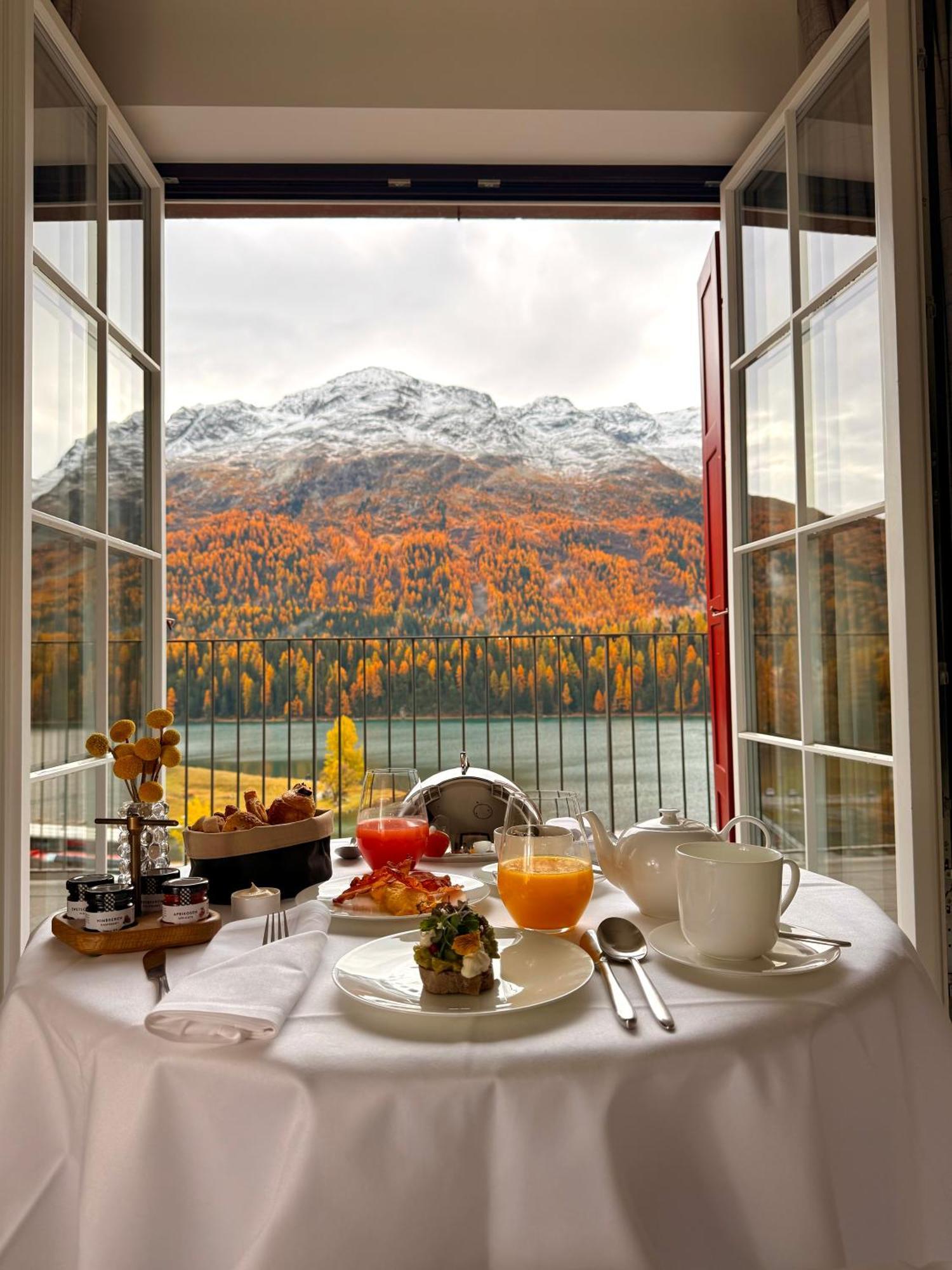 Hotel Grace La Margna St Moritz Kültér fotó